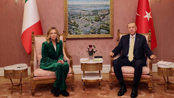 La situation au Moyen-Orient au cœur de l'échange entre Erdogan et Meloni