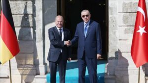 Erdogan rencontre Scholz à Istanbul