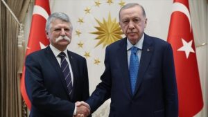 Türkiye : Erdogan accorde une audience au président du parlement hongrois