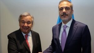 Fidan et Guterres discutent de la situation au Liban et en Ukraine